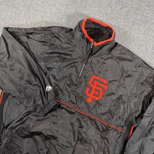SF GIANTS NYLON PULLOVER
